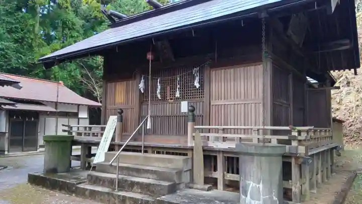 諏訪神社の本殿・本堂