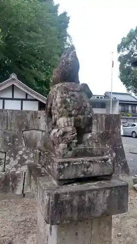 徳守神社の狛犬