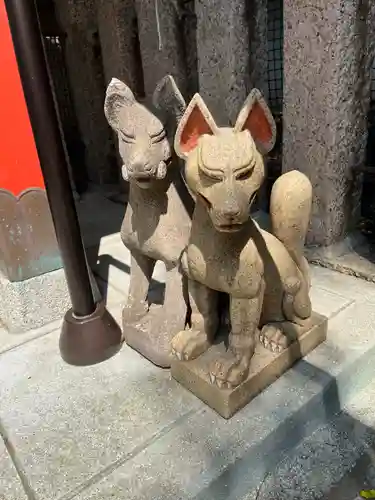 素盞嗚神社の狛犬