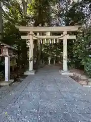 駒木諏訪神社の鳥居