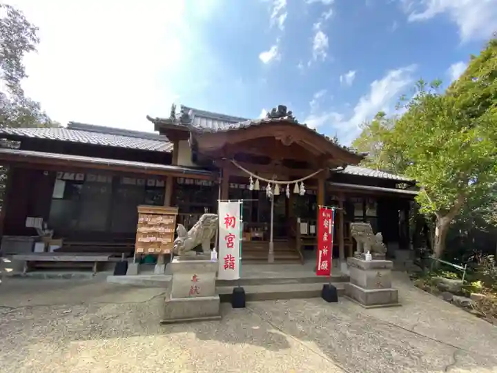 淡島神社の本殿・本堂