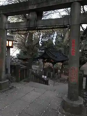 諏方神社の鳥居