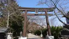 冨士御室浅間神社の鳥居