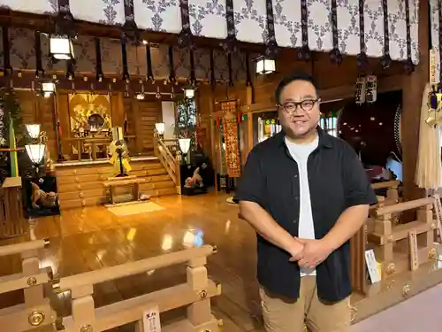札幌諏訪神社の本殿・本堂