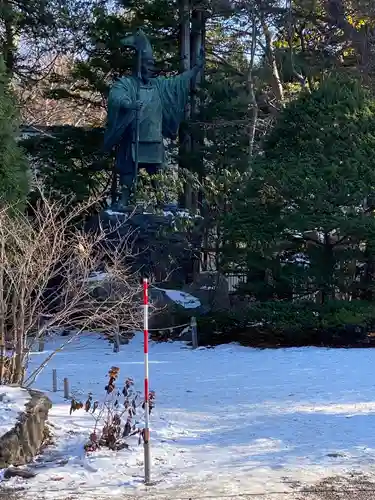 北海道神宮の像