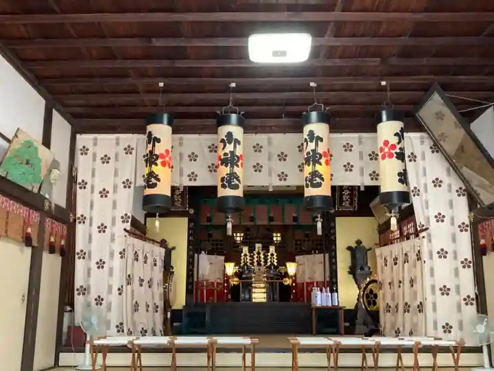 曽根天満宮の本殿・本堂