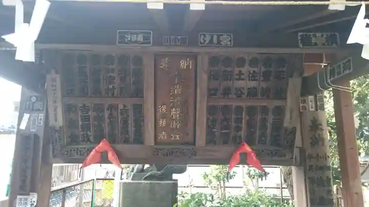 石川町諏訪神社の山門・神門