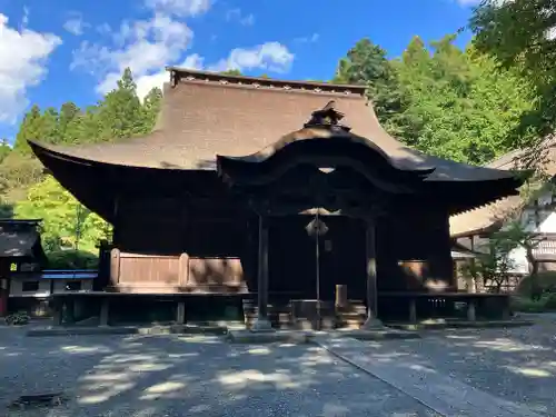 雲峰寺の本殿・本堂