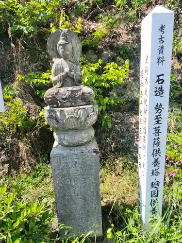 西場の百観音(勧行寺跡)の仏像