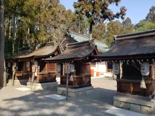 建部大社の本殿