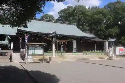 熊本縣護國神社の本殿・本堂