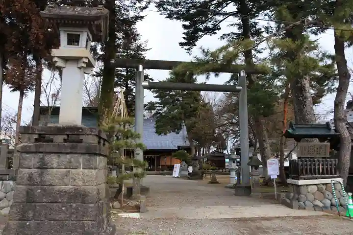 北宮諏方神社の鳥居