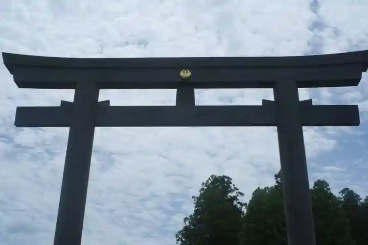 大斎原(熊野本宮大社旧社地)の鳥居