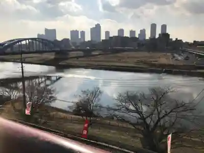 多摩川浅間神社の周辺