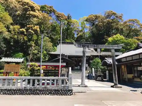 飽波神社の鳥居