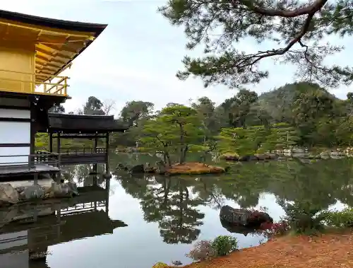 鹿苑寺（金閣寺）の庭園