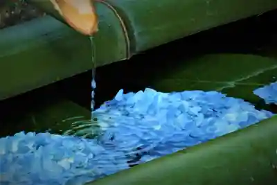 国宝 大法寺の手水舎