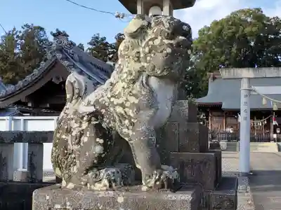 富永神社の狛犬
