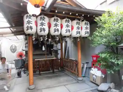 大原神社(祇園祭綾傘鉾保存会会所)の本殿・本堂