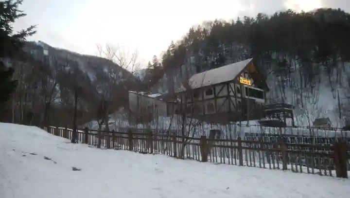 大雪山層雲峡神社の周辺