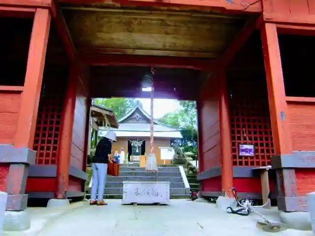 久留里神社の山門・神門