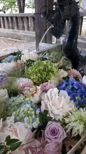 江南神社の手水