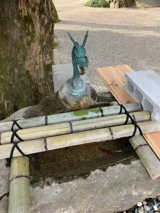 九頭神社(室生下笠間)の手水舎