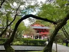 那谷寺の庭園