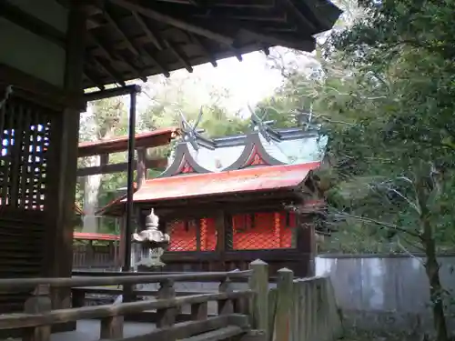 村屋坐弥冨都比売神社の本殿