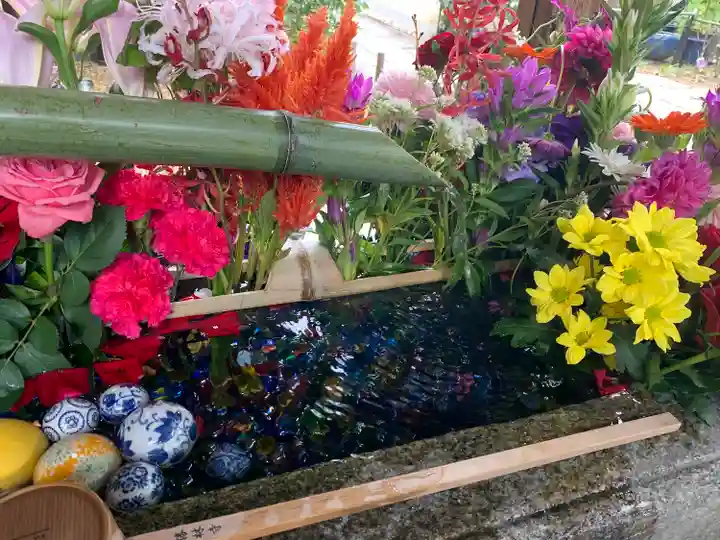 勝林寺の手水舎