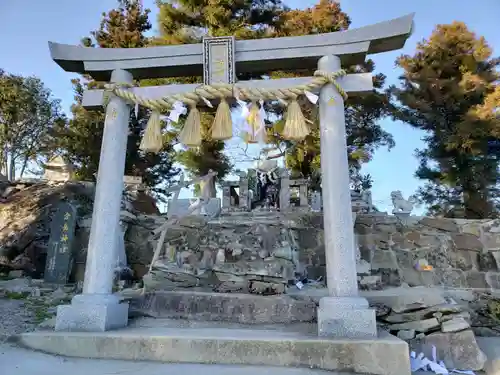 倉岳神社の鳥居