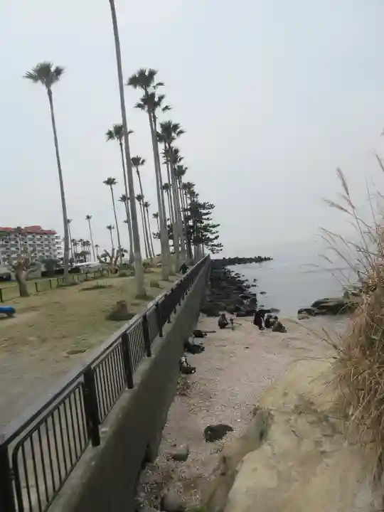 白髭社(飯島白髭社)の景色