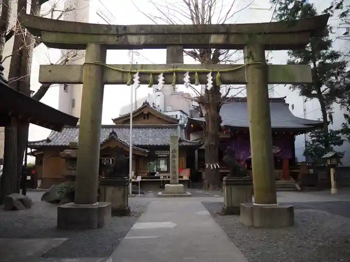日本橋日枝神社の鳥居