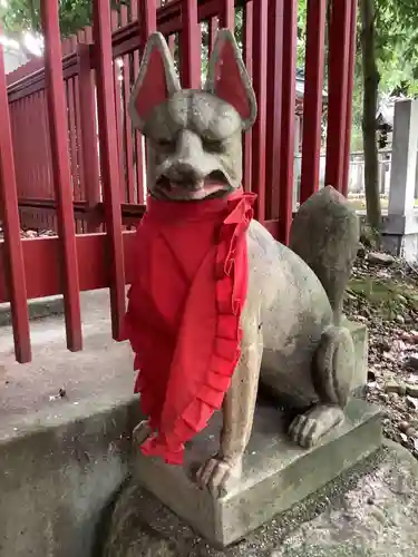 坂下神社の狛犬