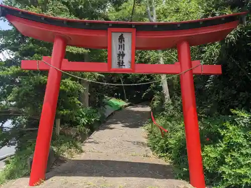 糸川神社の鳥居