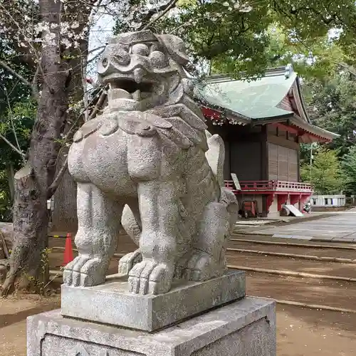 玉川神社の狛犬