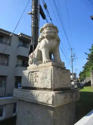 稲毛浅間神社の狛犬