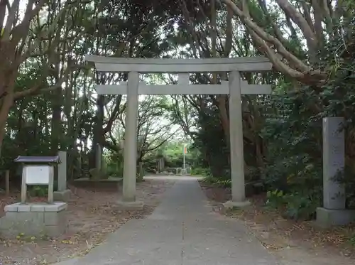 渡海神社の鳥居