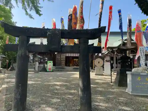 四山神社の鳥居