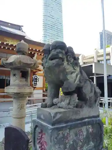 西久保八幡神社の狛犬