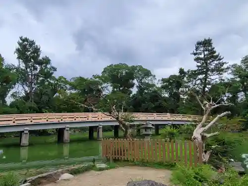 嚴島神社 (京都御苑)の庭園