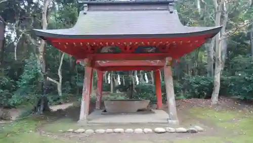 鹿島神宮の手水舎