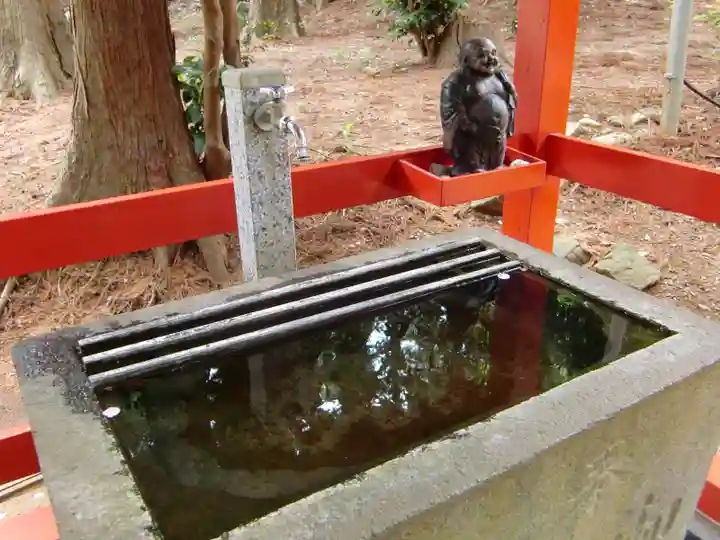 成東八幡神社の手水舎