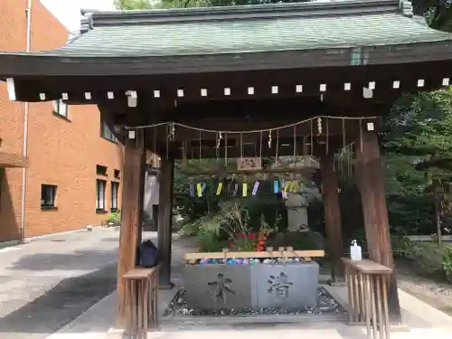 若宮八幡社の手水舎