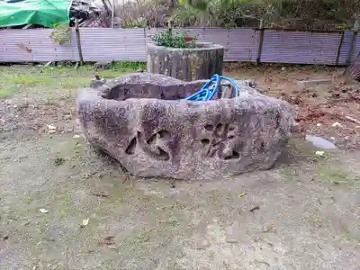 諏訪社（赤池町）の手水舎