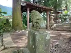 小沼浅間神社の狛犬