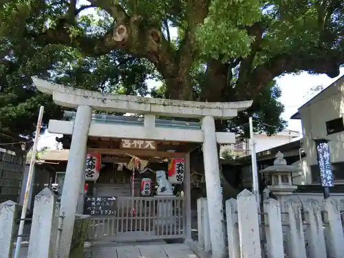 大神社の鳥居