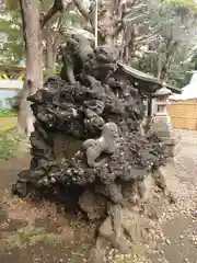 前原御嶽神社の狛犬