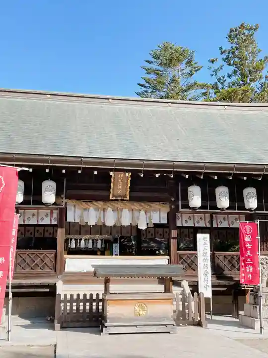 伊弉諾神宮の本殿・本堂