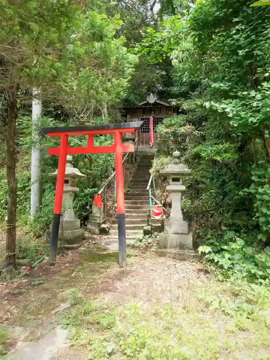 城守稲荷神社の鳥居